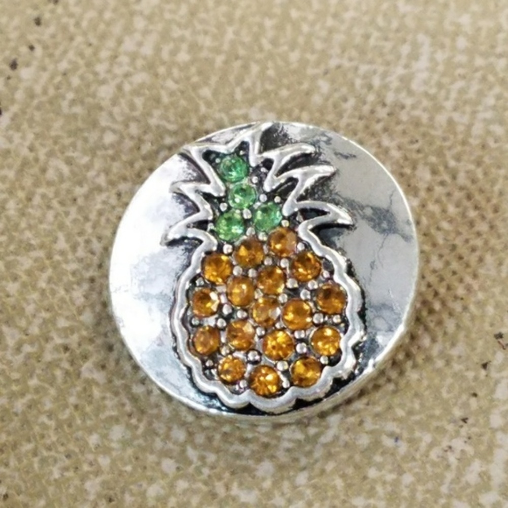 Pineapple Snap for Snap Jewelry